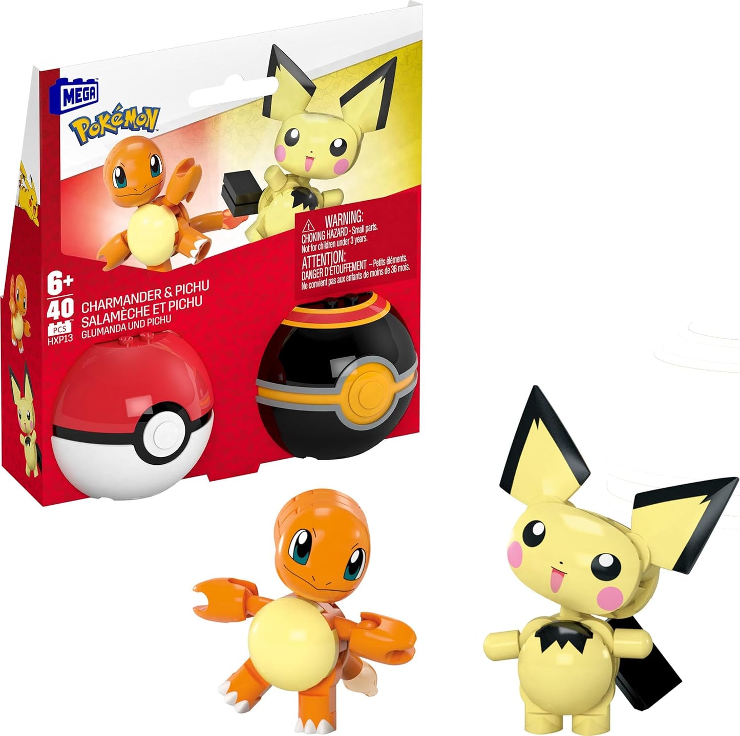 MEGA Pokémon - Set Pichu & Charmander