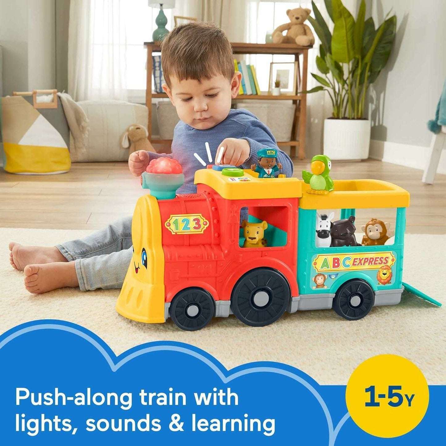 Learning Toy - ABC Animal Train Toys Learning Toy - ABC Animal Train Learning Toy - ABC Animal Train Fisher Price