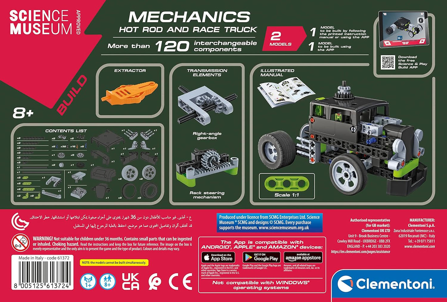 Mechanics: Hot Rod & Rocket Truck Building Set