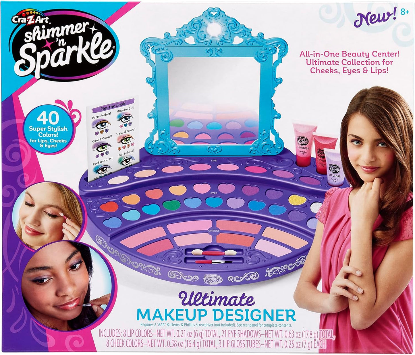 Shimmer’ n Sparkle Real Ultimate Make Up Real Makeup Designer Kit