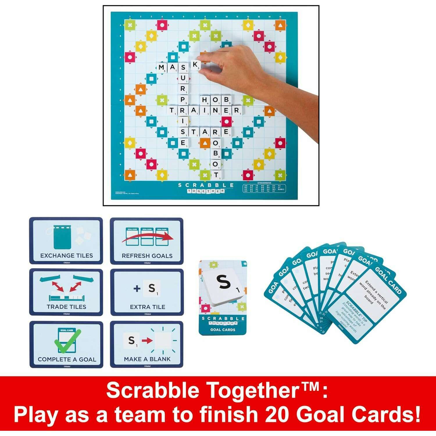 Scrabble Core Refresh - English Board Games Scrabble Core Refresh - English Scrabble Core Refresh - English Mattel