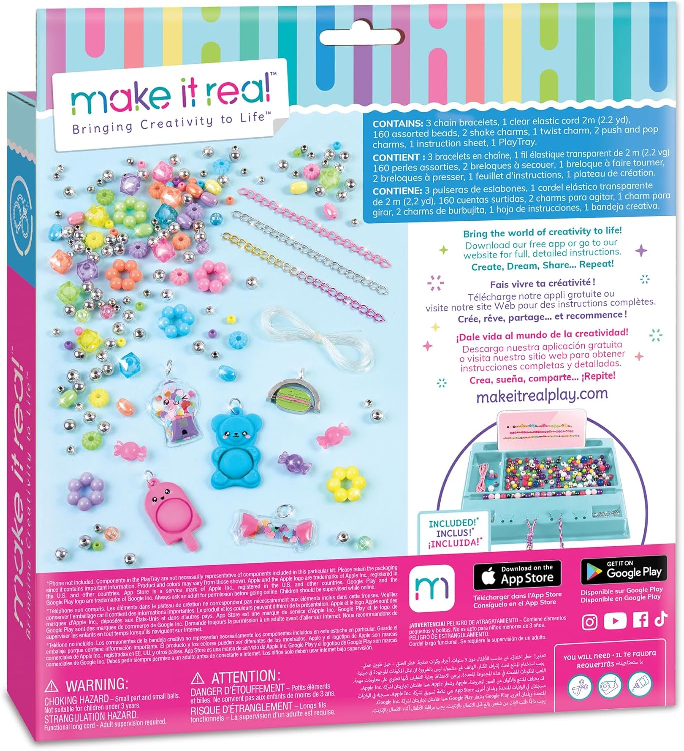 Pop! Shake! Twist! DIY Bracelet Kit