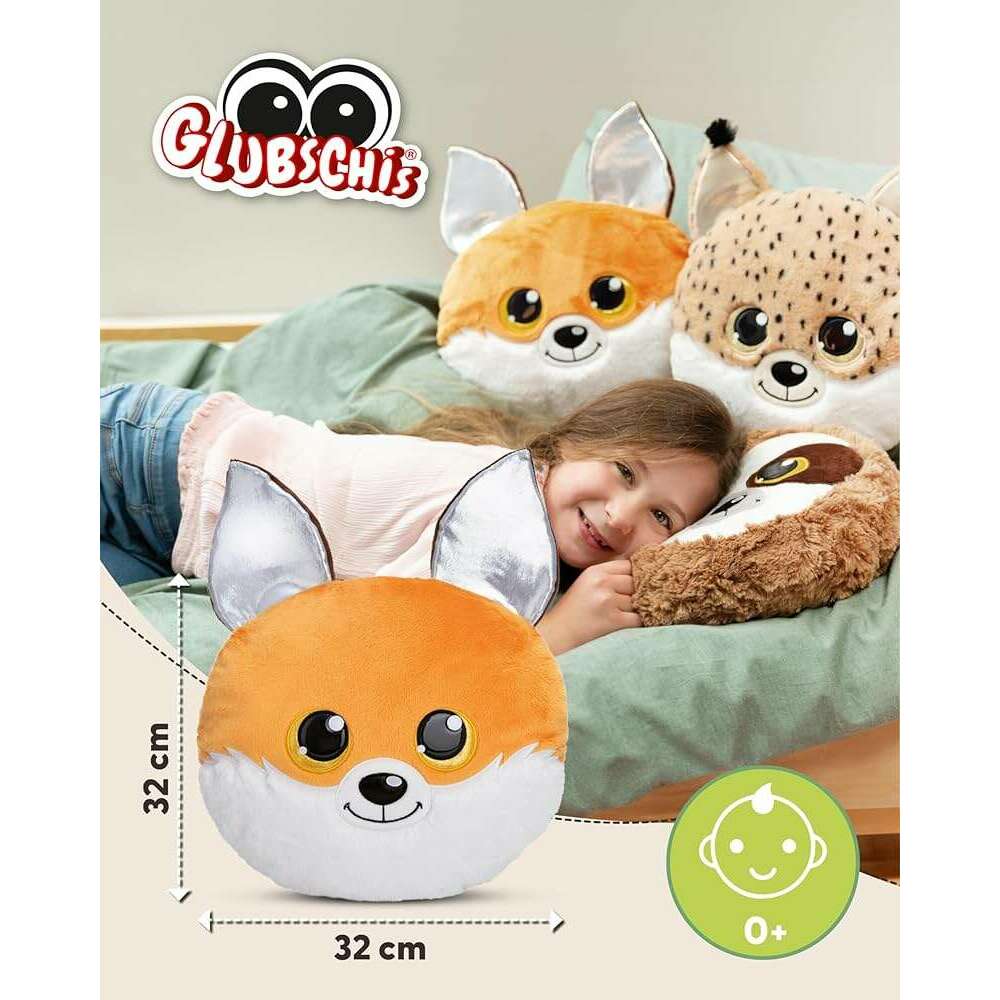 Fox Runizzi Cuddly Toy Cushion 32 x 32 cm Peluche & Softies Fox Runizzi Cuddly Toy Cushion 32 x 32 cm Fox Runizzi Cuddly Toy Cushion 32 x 32 cm NICI