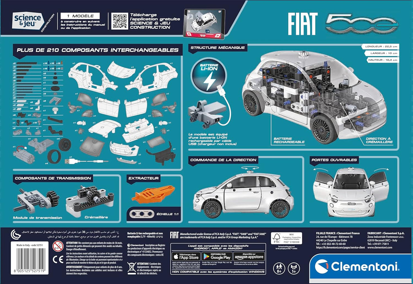 Fiat 500 Model Car - Build it your self