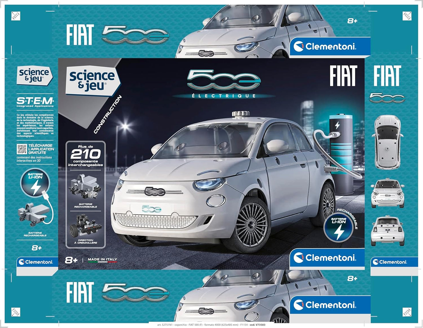 Fiat 500 Model Car - Build it your self