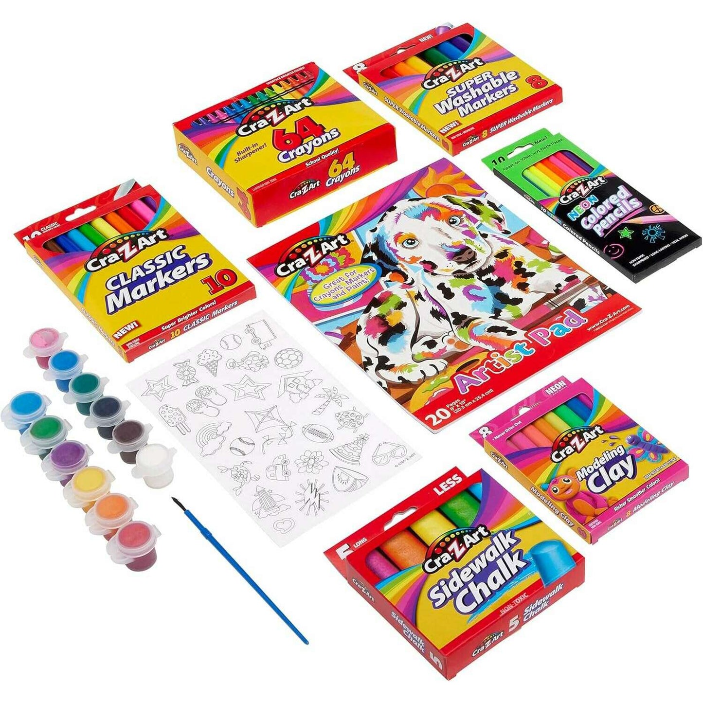 Ultimate Art Extravaganza Art Tub Packed with 135+ Pieces Art & Crafts Ultimate Art Extravaganza Art Tub Packed with 135+ Pieces Ultimate Art Extravaganza Art Tub Packed with 135+ Pieces crazart