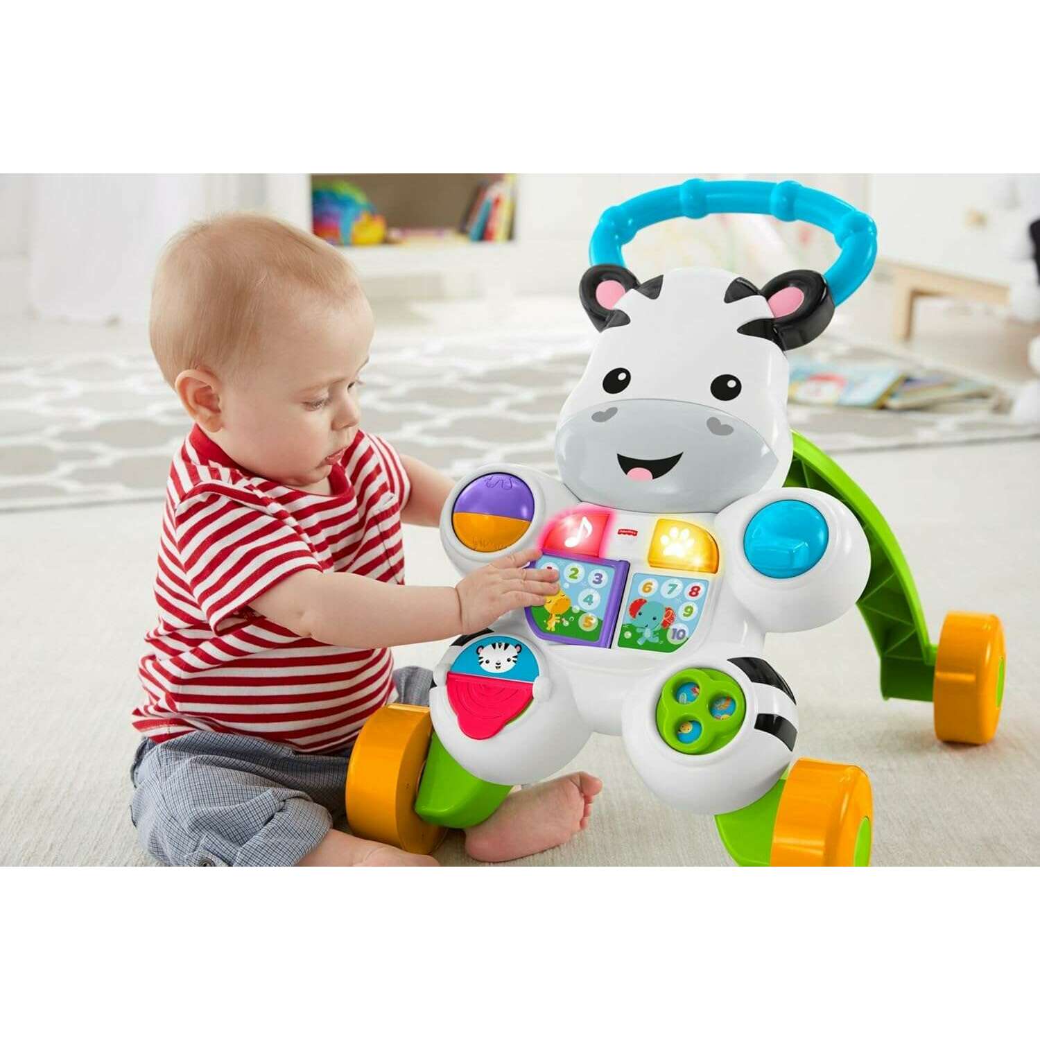 Learn with Me Zebra Walker + Music Lights & Activities Toys Learn with Me Zebra Walker + Music Lights & Activities Learn with Me Zebra Walker + Music Lights & Activities Fisher Price