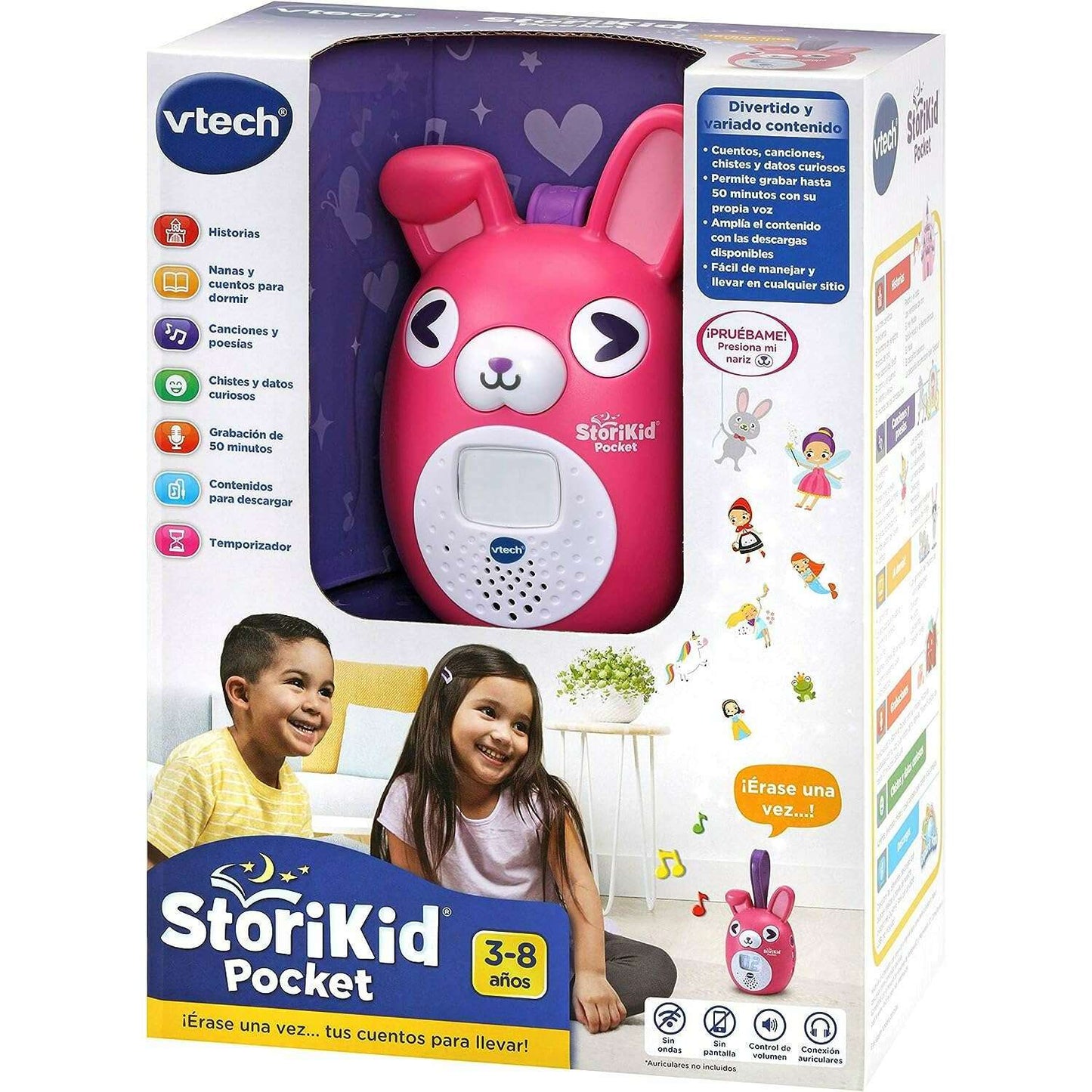 Storikid Pocket Pink - French Kids Electronics Storikid Pocket Pink - French Storikid Pocket Pink - French Vtech