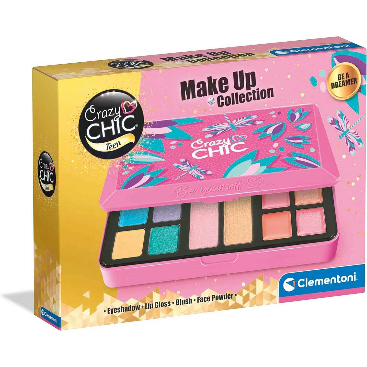 Be Yourself Collection: Be a Dreamer Makeup Palette kids cosmetics Be Yourself Collection: Be a Dreamer Makeup Palette Be Yourself Collection: Be a Dreamer Makeup Palette CLEMENTONI