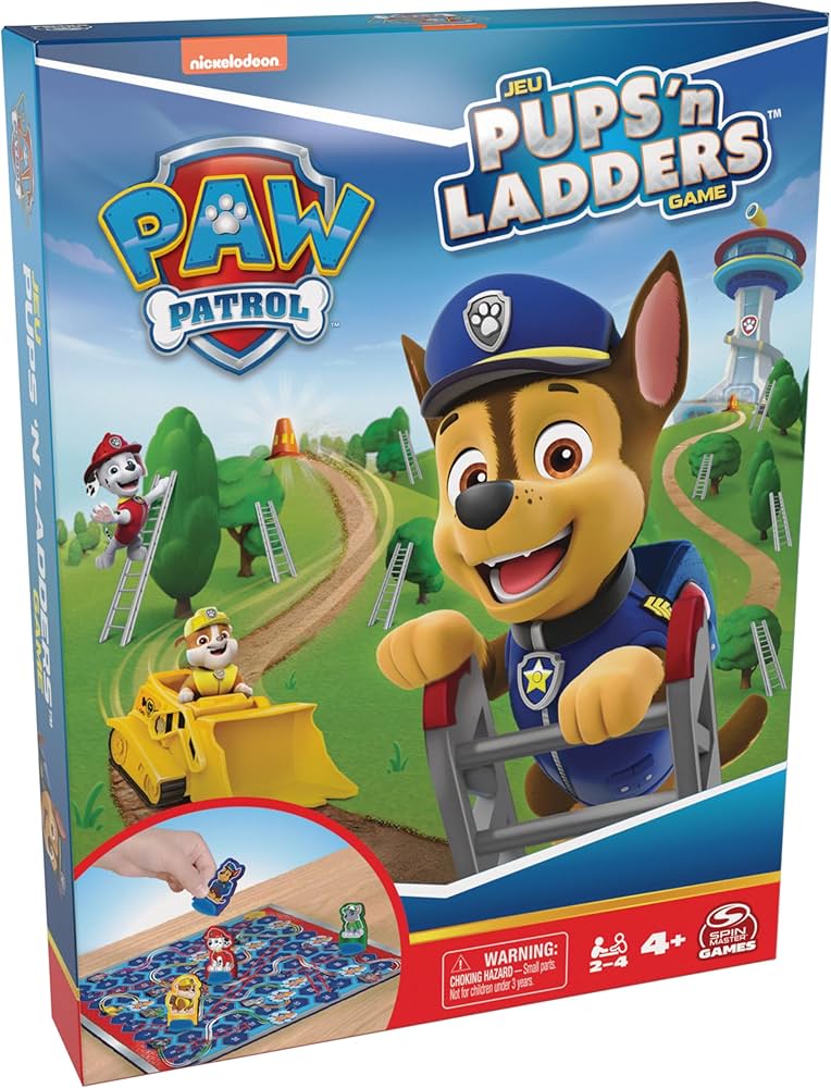 PAW Patrol Pups ‘N Ladders Game