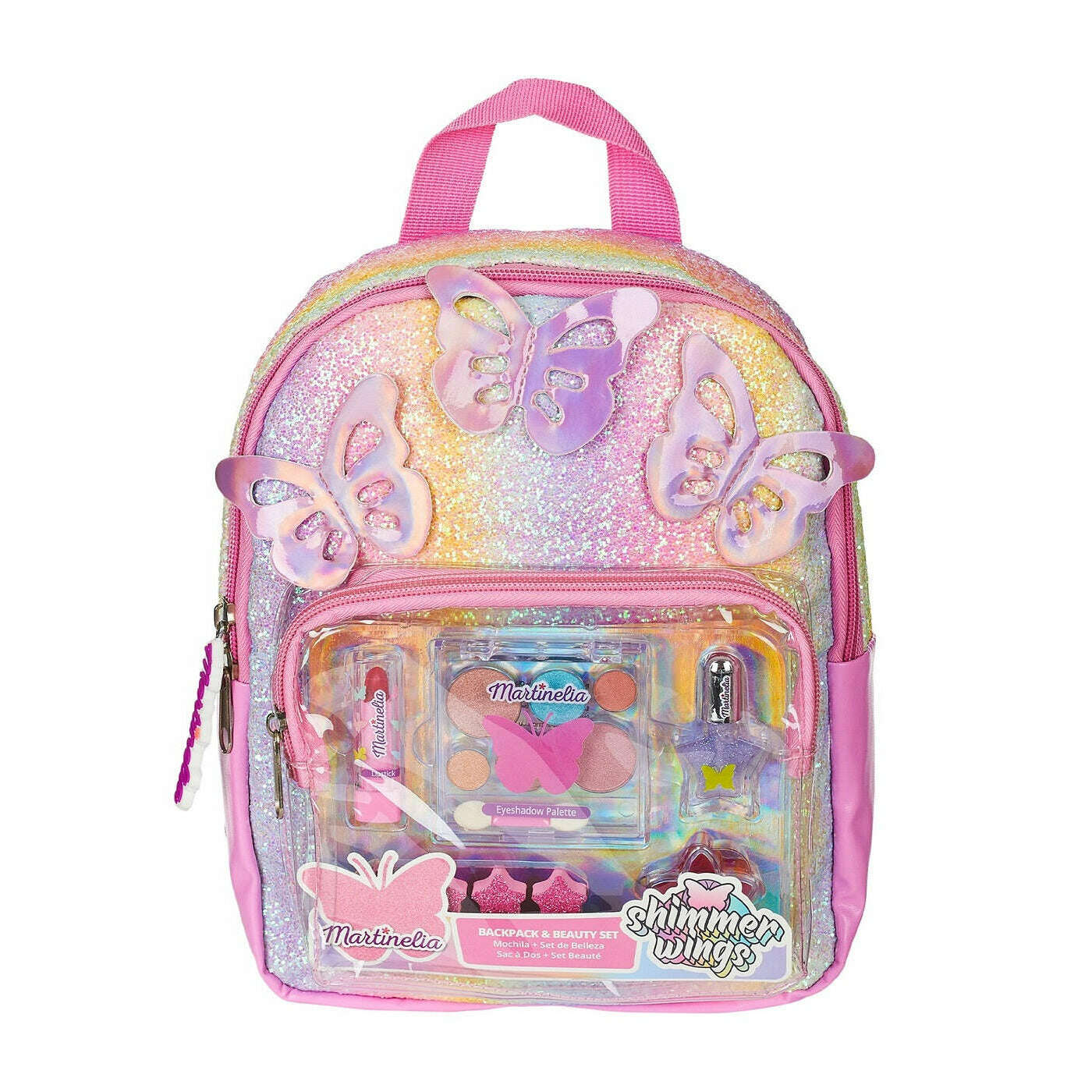 Shimmer Wings Bagpack And Beauty Set kids cosmetics Shimmer Wings Bagpack And Beauty Set Shimmer Wings Bagpack And Beauty Set Martinelia