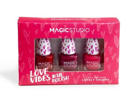 Magic studio love vibes 3 nail polishes