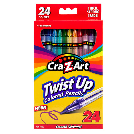 Twist Up Colored Pencils 24 Count