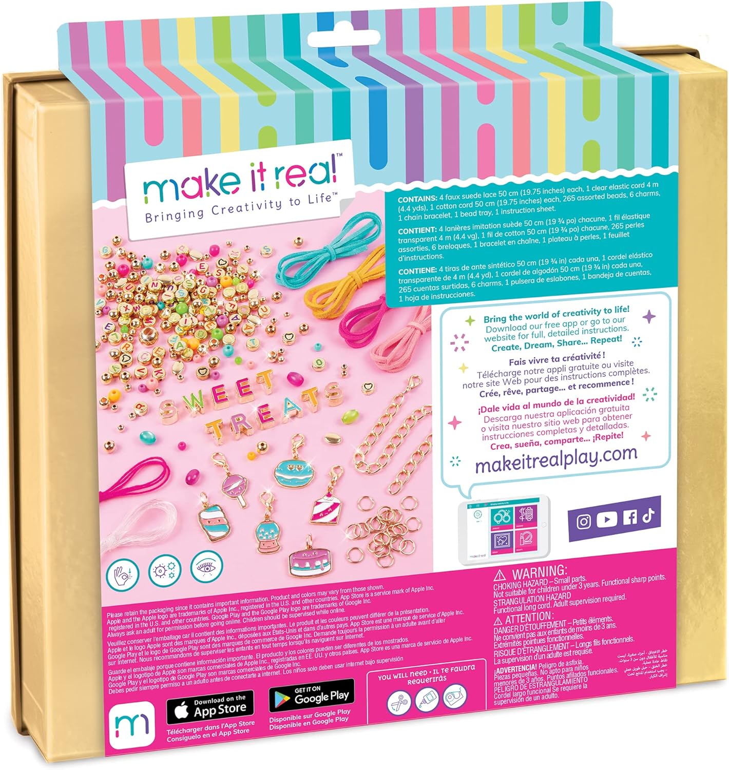 Sweet Treats DIY Bracelet Kit