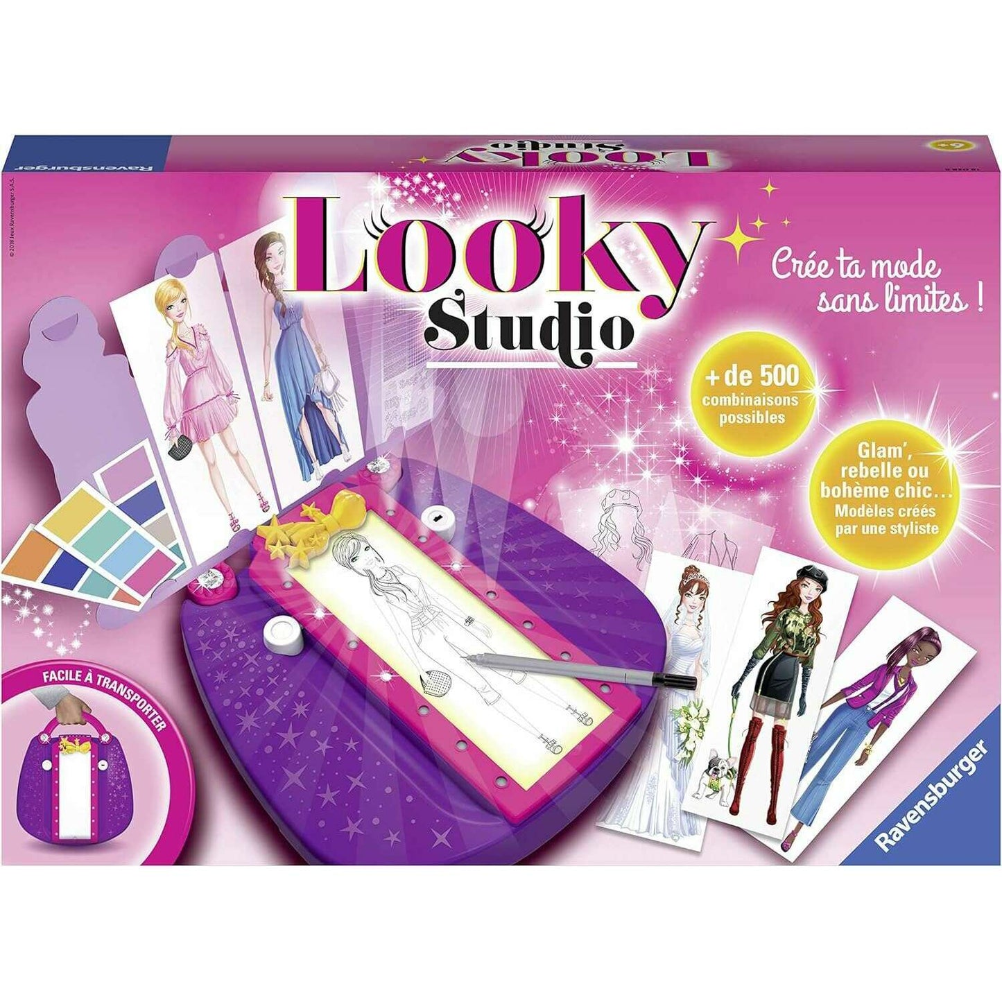 Looky Studio, Relaxing & Creative Drawing Activity Art & Crafts Looky Studio, Relaxing & Creative Drawing Activity Looky Studio, Relaxing & Creative Drawing Activity Ravensburger