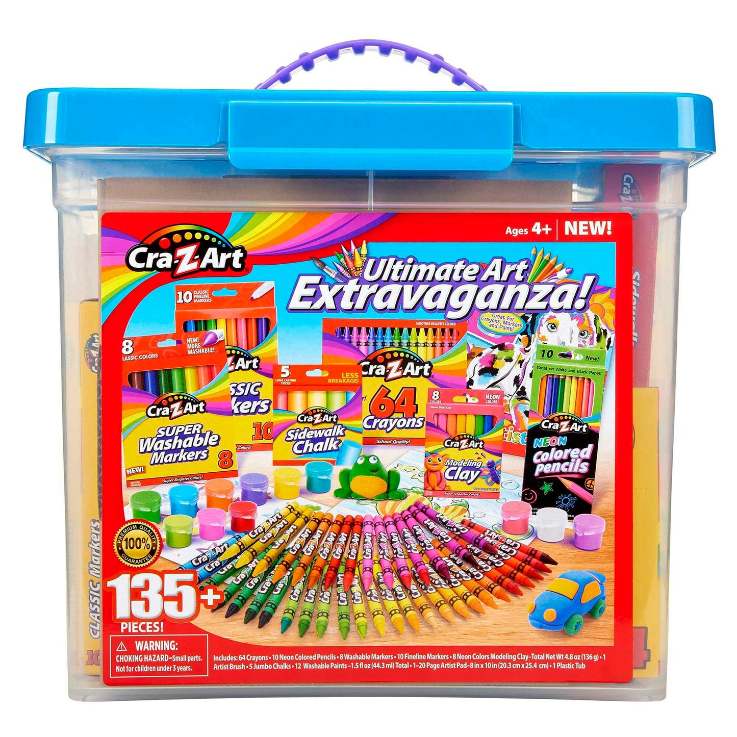 Ultimate Art Extravaganza Art Tub Packed with 135+ Pieces Art & Crafts Ultimate Art Extravaganza Art Tub Packed with 135+ Pieces Ultimate Art Extravaganza Art Tub Packed with 135+ Pieces crazart