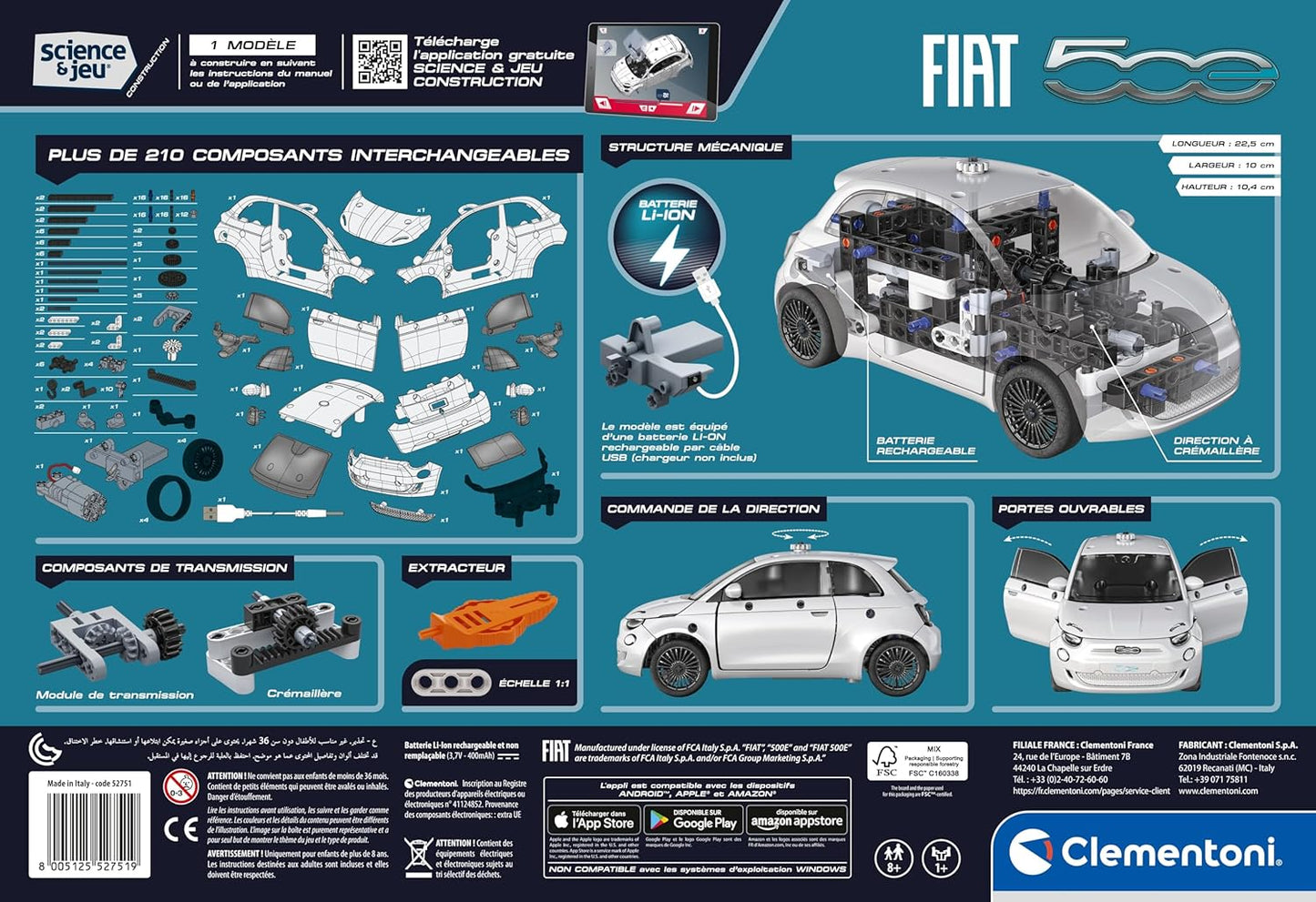 Fiat 500 Model Car - Build it your self