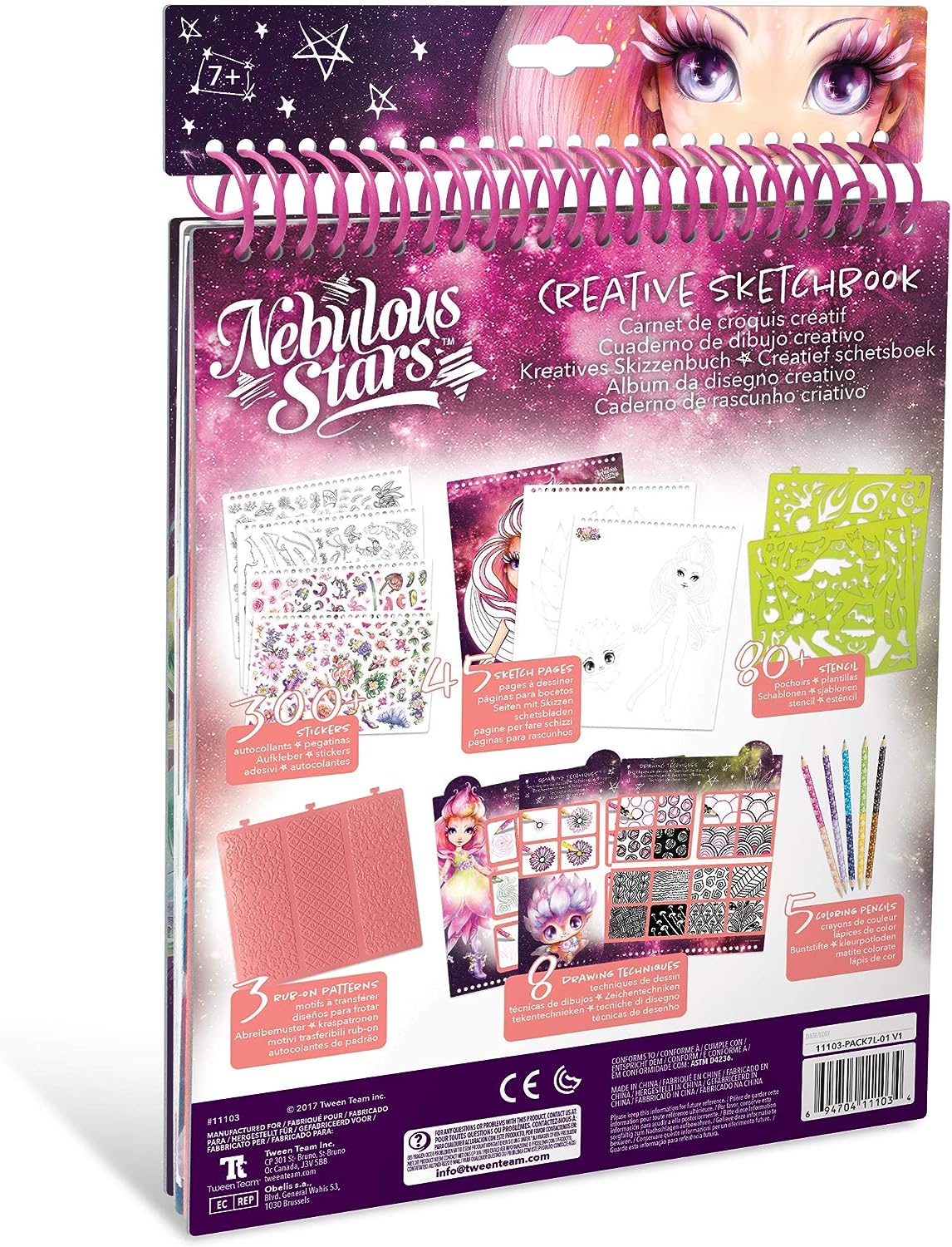 Nebulous Stars Creative Kids Sketchbook Set- Petulia Stationery Nebulous Stars Creative Kids Sketchbook Set- Petulia Nebulous Stars Creative Kids Sketchbook Set- Petulia Nebulous