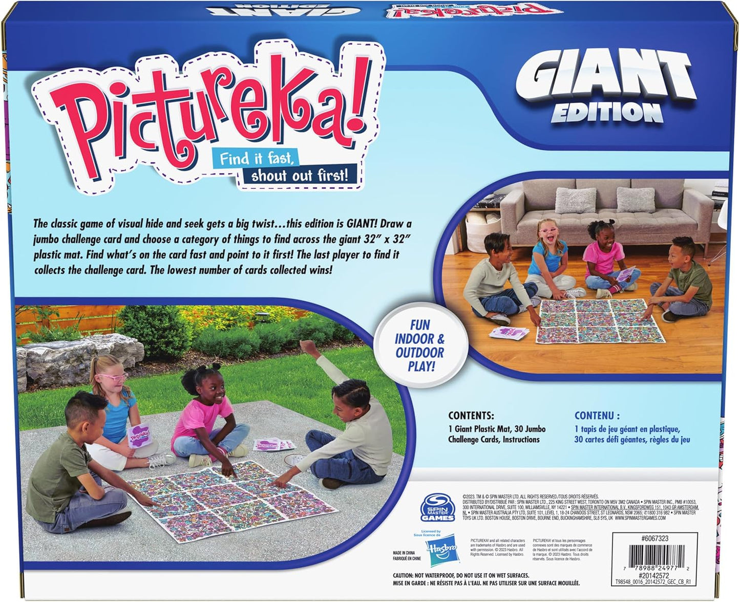 Pictureka! Giant Edition Game