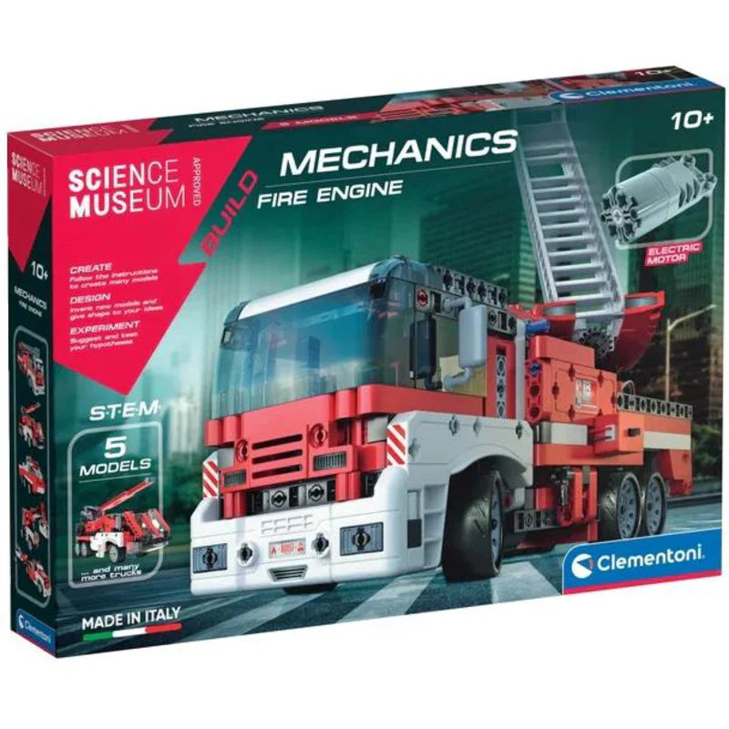 Fire Truck, Construction Set, Mechanical Laboratory