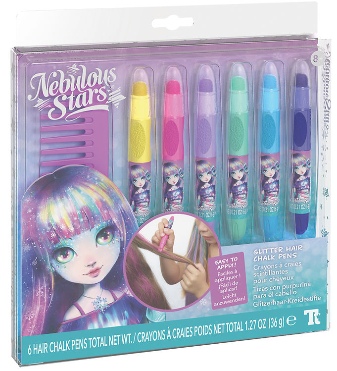 Glitter Hair Chalk Pens