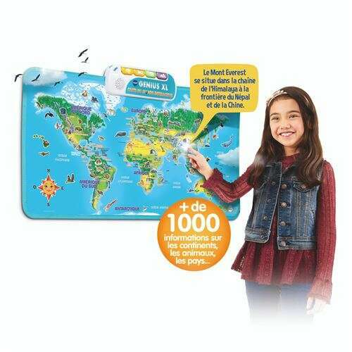 Genius XL – Carte du monde interactive Educational Games Genius XL – Carte du monde interactive Genius XL – Carte du monde interactive Vtech