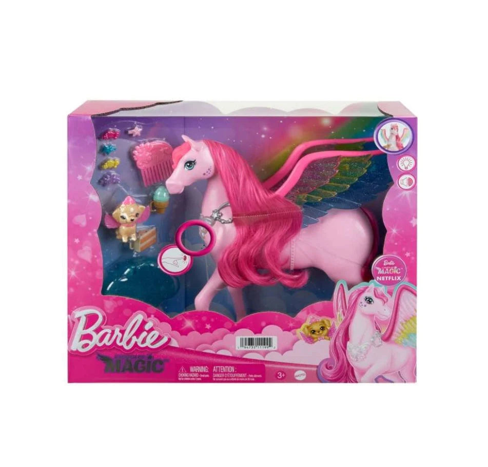 Mattel Barbie Doll Magic Pegasus Horse