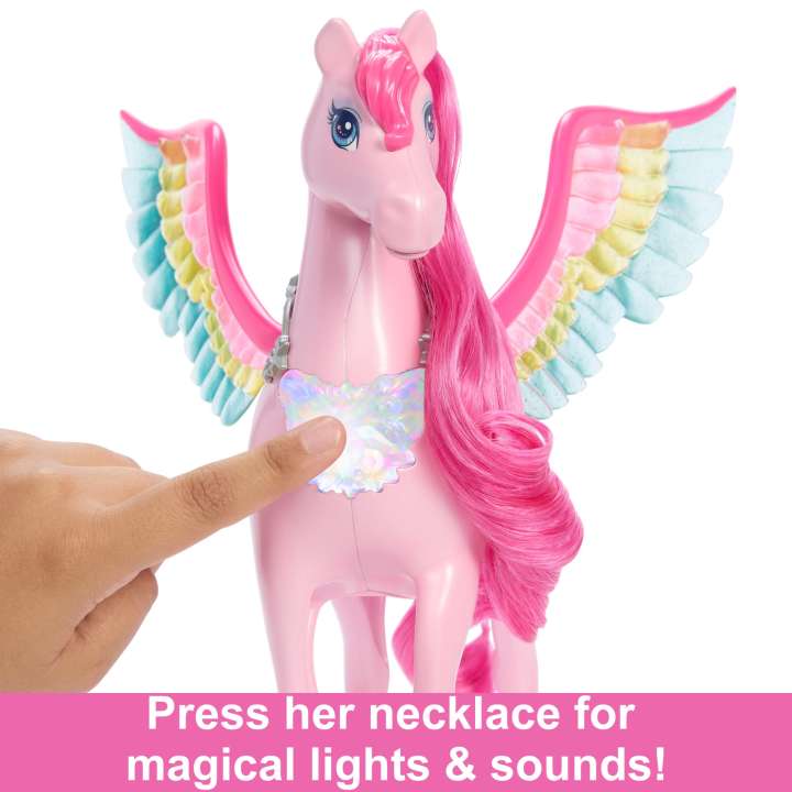 Mattel Barbie Doll Magic Pegasus Horse