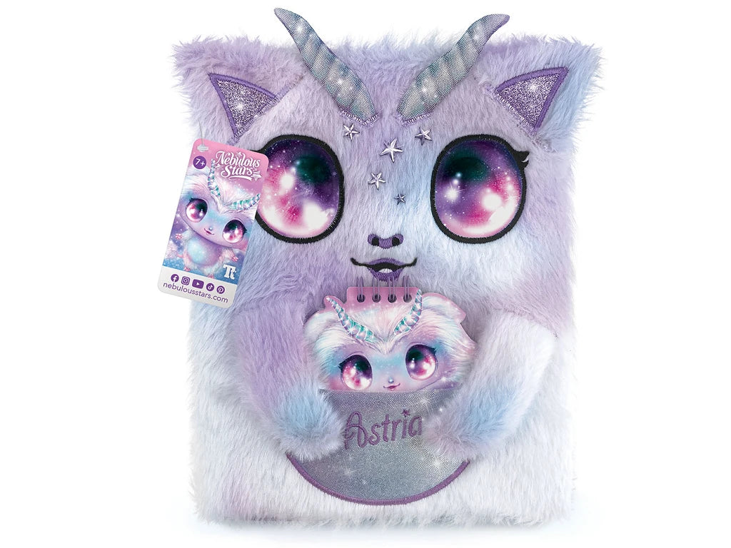 2-in-1 Fuzzy Notebook - Astria