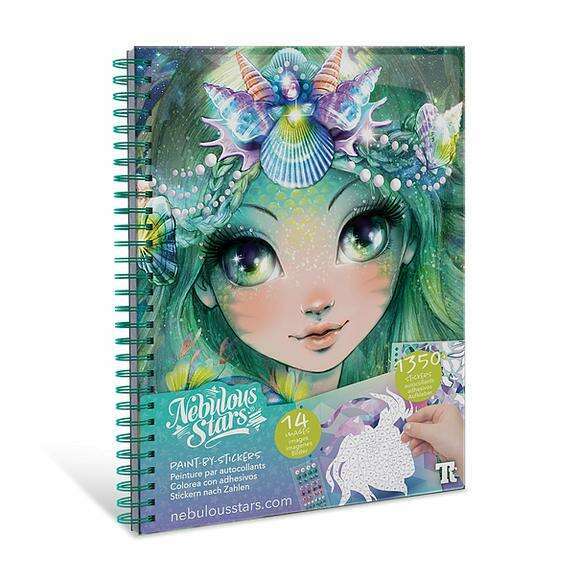 Creative Book Paint-by-Stickers Stationery Creative Book Paint-by-Stickers Creative Book Paint-by-Stickers Nebulous