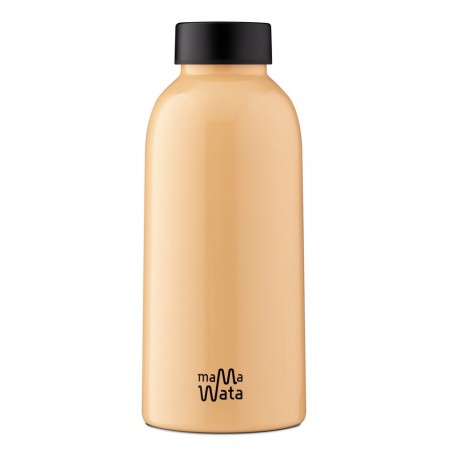 Insulated Stainless Steel Bottle, Peach 470ml