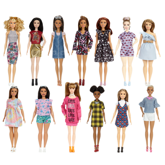 Fashionistas Doll Chic - 1 Random Piece Barbie Fashionistas Doll Chic - 1 Random Piece Fashionistas Doll Chic - 1 Random Piece Barbie