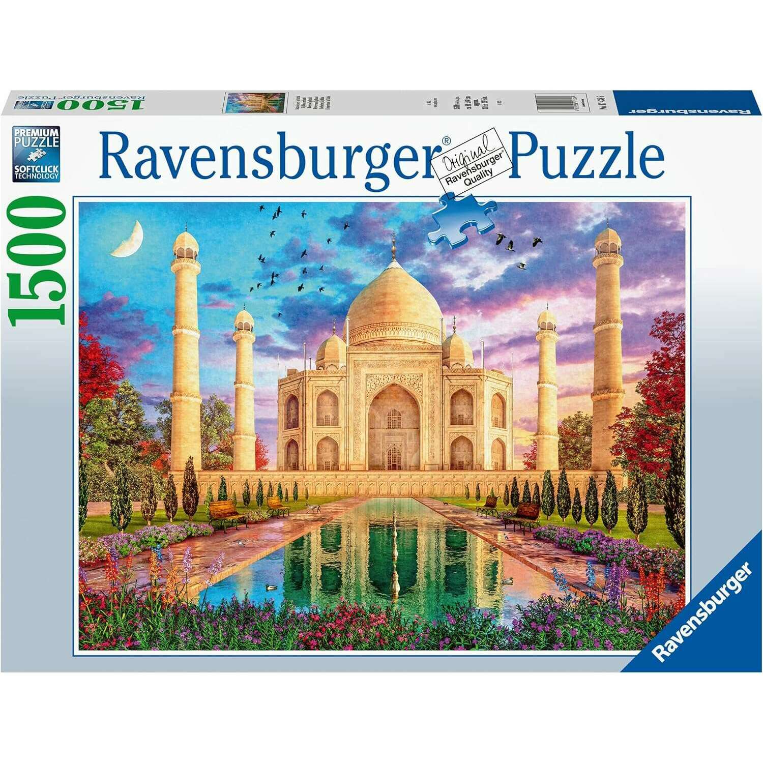 1500 Pieces Puzzle, Taj Mahal puzzle Adult 1500 Pieces Puzzle, Taj Mahal 1500 Pieces Puzzle, Taj Mahal Ravensburger