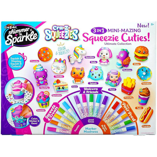 3 in 1 Mini-Mazing Squeezie Cuties