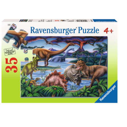 35 Pieces Puzzle, -Rex Terror puzzle Kids 35 Pieces Puzzle, -Rex Terror 35 Pieces Puzzle, -Rex Terror Ravensburger