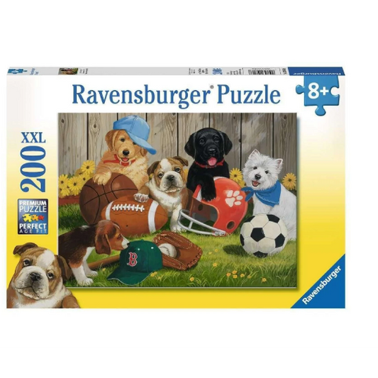 200 Pieces Puzzle, Let's Play Ball puzzle Kids 200 Pieces Puzzle, Let's Play Ball 200 Pieces Puzzle, Let's Play Ball Ravensburger