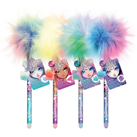 Scented Pom Pom Pen Stationery Scented Pom Pom Pen Scented Pom Pom Pen Nebulous