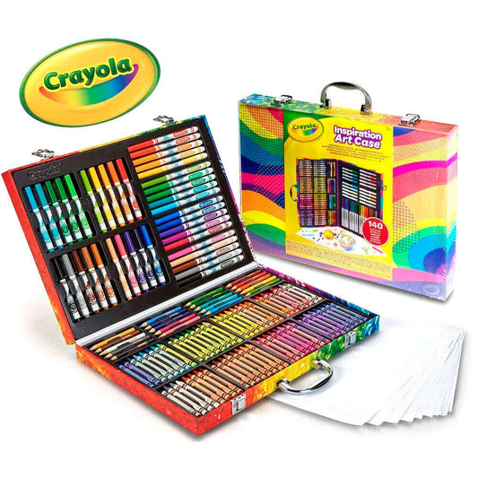 Rainbow artist briefcase - 140 Pieces Art & Crafts Rainbow artist briefcase - 140 Pieces Rainbow artist briefcase - 140 Pieces Crayola