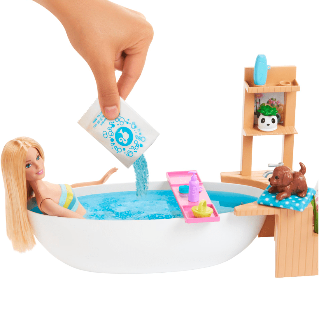 Doll & Bathtub Playset, Confetti Soap & Accessories Dolls and Barbies Doll & Bathtub Playset, Confetti Soap & Accessories Doll & Bathtub Playset, Confetti Soap & Accessories Barbie