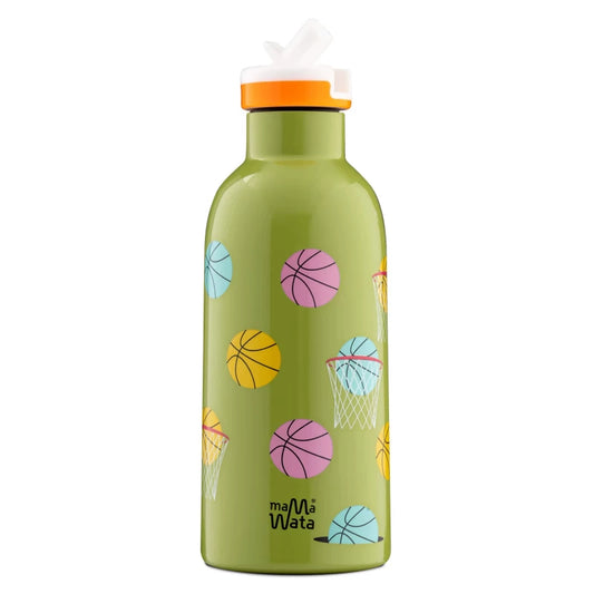 Insulated Stainless Steel Bottle, Basketball 470ml