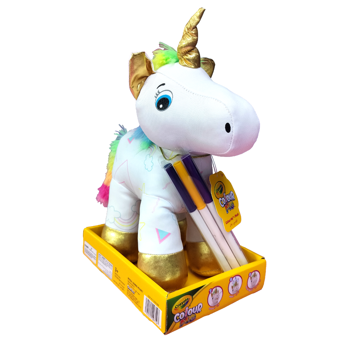 Deluxe Color ‘N Plush Unicorn Art & Crafts Deluxe Color ‘N Plush Unicorn Deluxe Color ‘N Plush Unicorn Crayola