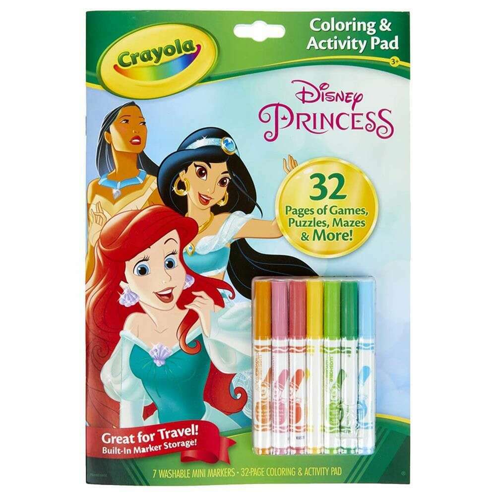 Activity & Coloring Album Disney Princess Art & Crafts Activity & Coloring Album Disney Princess Activity & Coloring Album Disney Princess Crayola