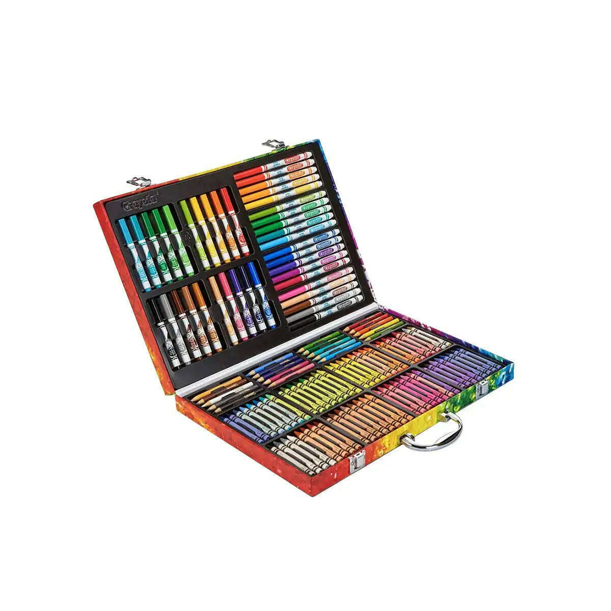 Rainbow artist briefcase - 140 Pieces Art & Crafts Rainbow artist briefcase - 140 Pieces Rainbow artist briefcase - 140 Pieces Crayola