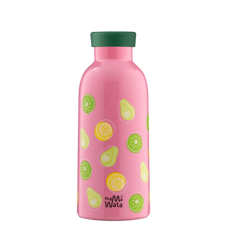 Insulated Stainless Steel Bottle, Fruits 470ml