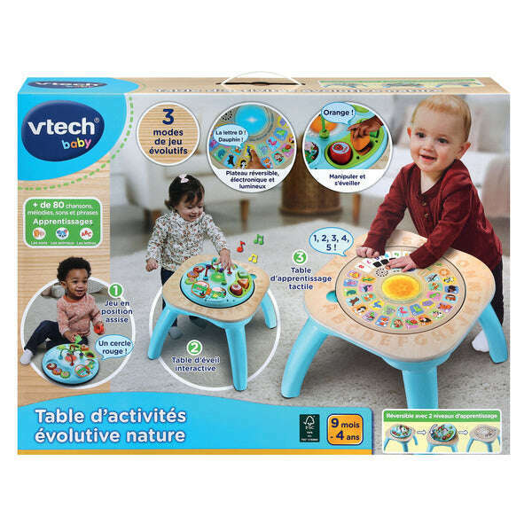 Nature evolving activity table -  Francais toddler's toys Nature evolving activity table -  Francais Nature evolving activity table -  Francais Vtech