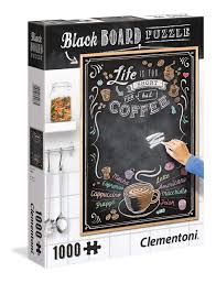 Coffee - 1000 pcs - Black Board Puzzle