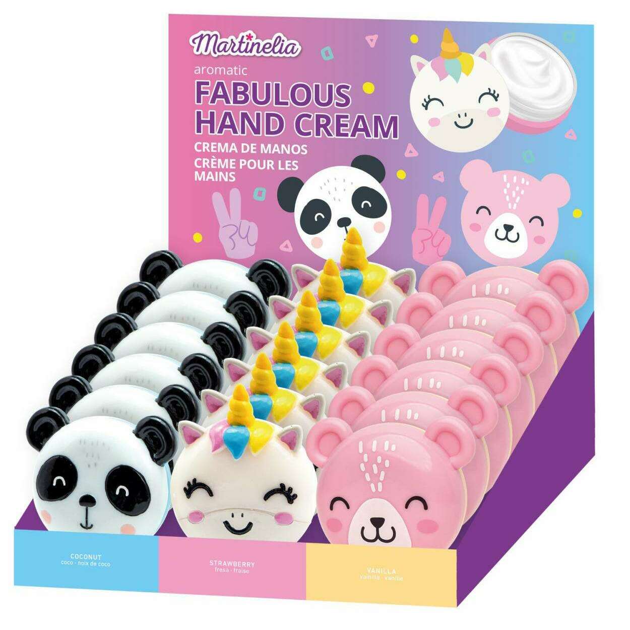 Animal Hand Cream 26G kids cosmetics Animal Hand Cream 26G Animal Hand Cream 26G Martinelia