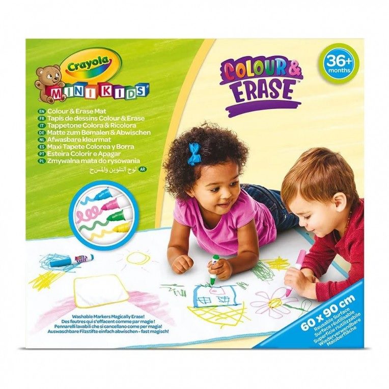 Color Pop & Erase Mat - 60x90cm Art & Crafts Color Pop & Erase Mat - 60x90cm Color Pop & Erase Mat - 60x90cm Crayola