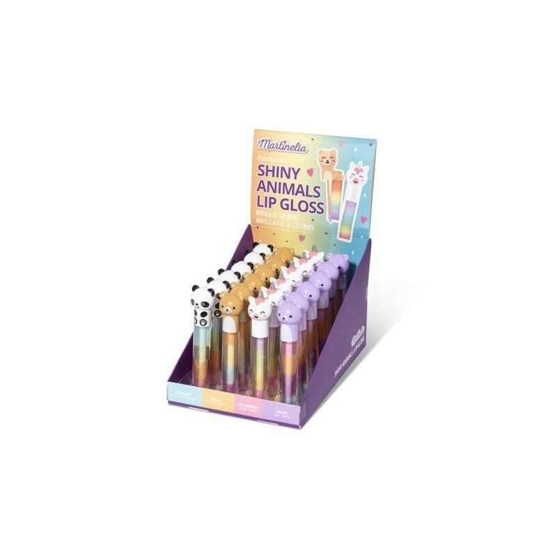 Shiny Animals Lip gloss kids cosmetics Shiny Animals Lip gloss Shiny Animals Lip gloss Martinelia