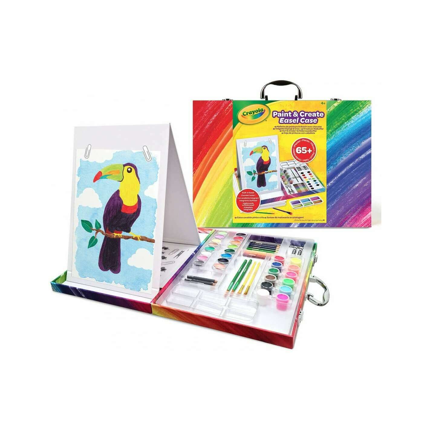 Dual-Sided Paint & Create Easel Set Art & Crafts Dual-Sided Paint & Create Easel Set Dual-Sided Paint & Create Easel Set Crayola